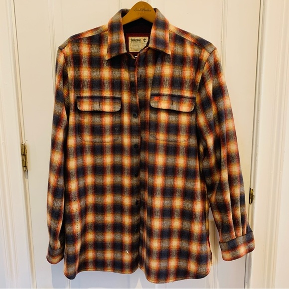 Vintage Wool 70s Shirt Timberland Men's Size 70 - Picture 1 of 12